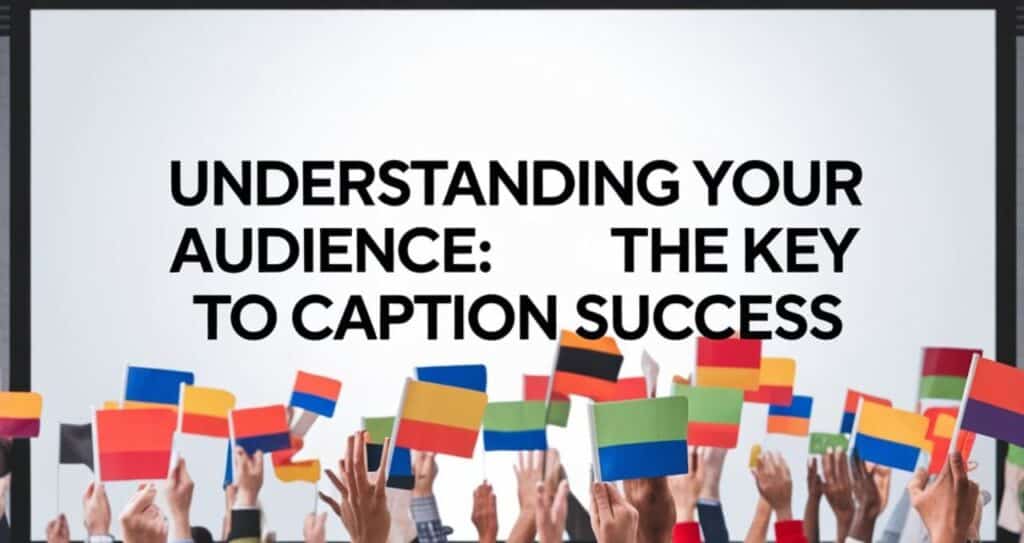 Understanding Your Audience The Key to Caption Success