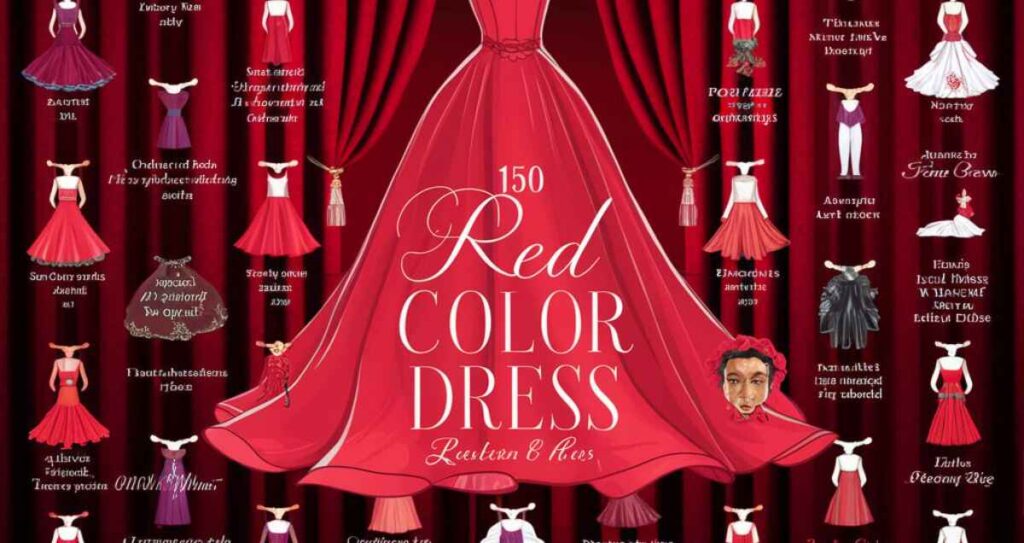 150+ red color dress quotes