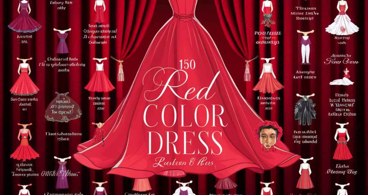 150+ red color dress quotes